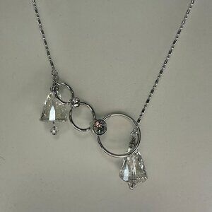 Touchstone Crystal Melody Convertible Necklace 42" Adjustable NEW